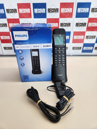 Teléfono Fijo Inalámbrico DECT, Pantalla 4'6 cm Philips